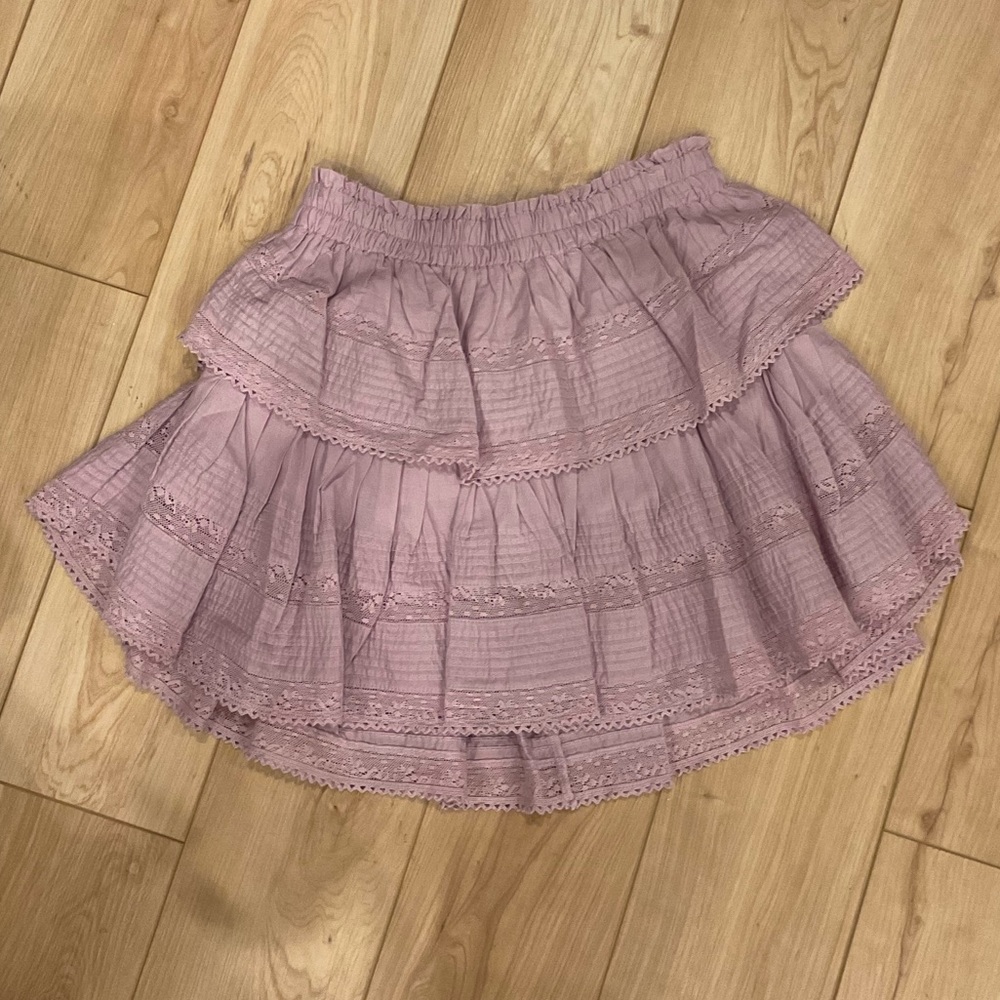 LoveShack Fancy Purple Skirt